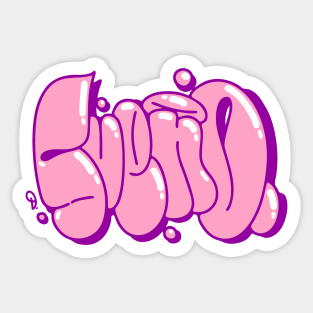 Sueño Graffiti Sticker